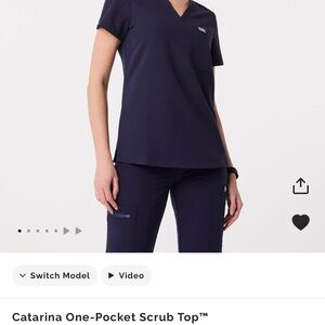 Figs Women’s navy scrubs